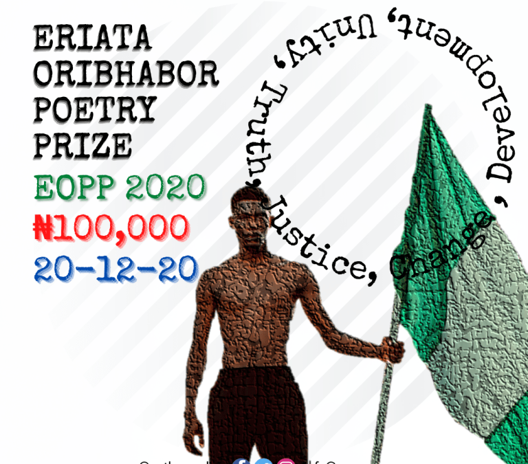 Enter the Eriata Oribhabor Poetry Prize, 2020